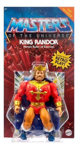 Rey Randor He Man Master Of The Universe Origins Mattel