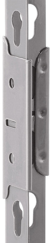 Anaquel Rudo Ajustable 5 Niveles Estante Acero Plata 198cm M Color Plateado