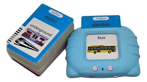 Tarjetas Aprendizaje ,lectura Español-ingles 224 Plabra B13