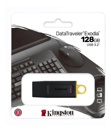 Imagen 3 de 3 de Memoria Usb Kingston 128gb 3.0