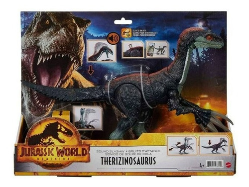  Jurassic World Dominion Therizinosaurus Sonido De Ataque 