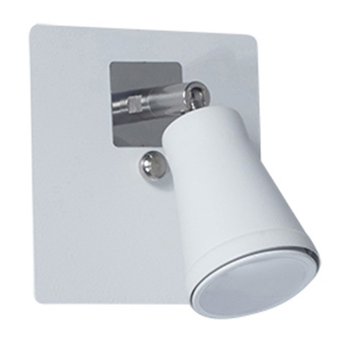 Imagen 1 de 2 de Apliques Pared Modernos 1 Luz Dublin Gu10 P/ Dicro Led