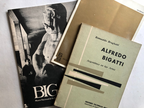 Alfredo Bigatti - Lote De 3 Libros / Catalogos