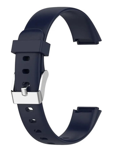 Correa Compatible Con Fitbit Luxe 15,4mm Azul Oscuro