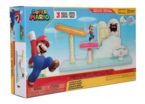 Super Mario Playset Nubes Delux Nintendo