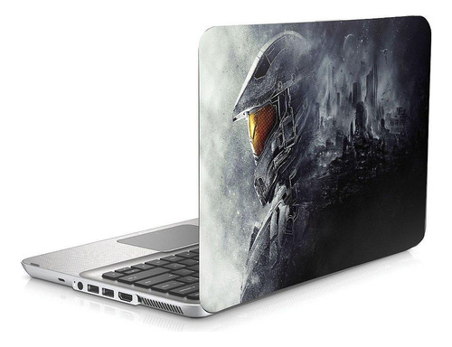 Skin Adesivo Protetor Notebook 17,3 Halo Master Chief Xbox