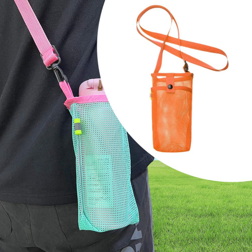 2 Soporte Para Botella De Agua, Portabotellas De Malla