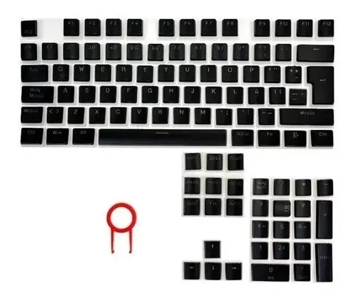 KEYCAPS REDRAGON SCARAB, ESPAÑOL A130W-SP WHITE – INNOVA Perú