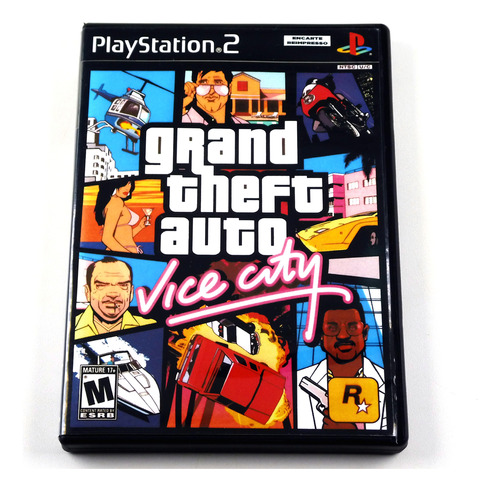 Grand Theft Auto Gta Vice City Original Ps2 Playstation 2