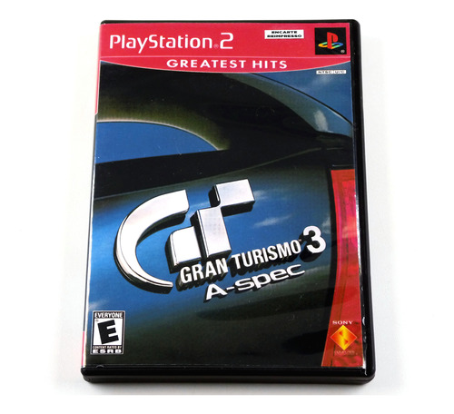 Gran Turismo 3 A-spec Playstation 2 Ps2 Original