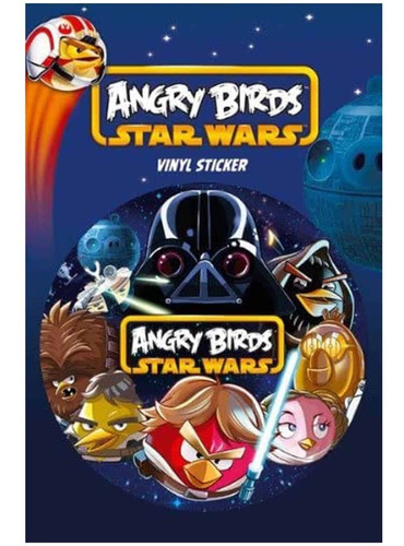Lote De 50 Stickers Angry Bird Star Wars 2ideal Para Regalos