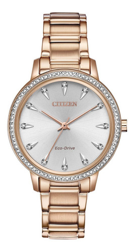 Ciudadano Relojes Mujer Fe704355a Silueta Cristal