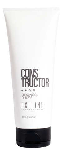 Exiline Styling Constructor Gel Control Rizos Pelo 200ml 3c