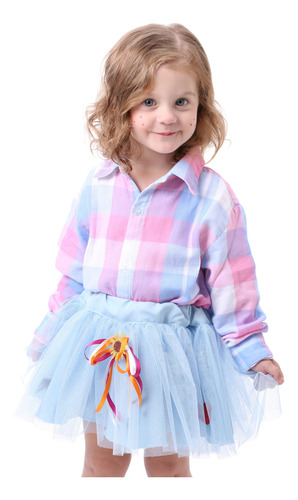Camisa Xadrez Infantil Bicho De Pé - Quimera Kids