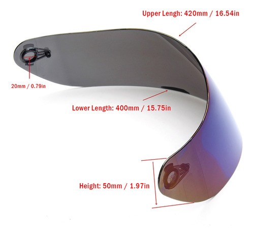 Casco Shield Lens K1, Casco Completo Con Visera, Lente K5, L