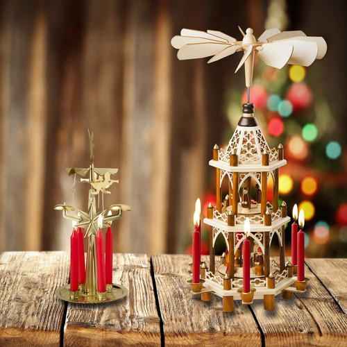 100 Velas Rojas A Granel Para Árbol De Navidad, Decoraciones