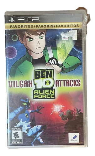 Juego Psp: Ben 10 Alien Force Vilgax Attacks