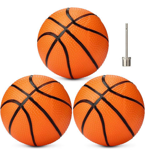 Baloncesto De 4 Pulgadas, 3 Paquetes De Baloncesto Pequeño D