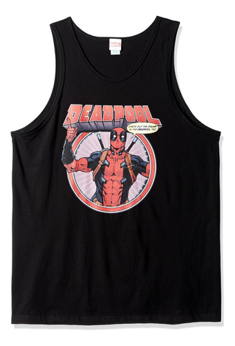 Marvel Oficial Deadpool Chump Camiseta Sin Mangas Para Hombr