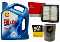 Comprar Kit Filtros + Aceite Shell 10w40 Hx7 Honda Fit City 1.4 1.5