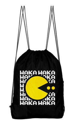 Bolso Deportivo Waka Waka Pacman (d1557 Boleto.store)