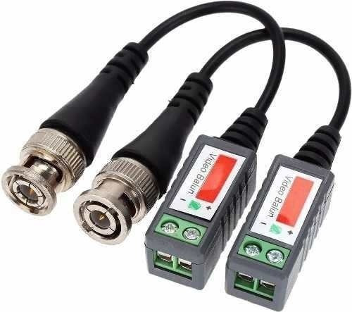 Balun Ahd Adaptador Bnc Utp Video Cctv Jy 202 L Coaxil Xpar 