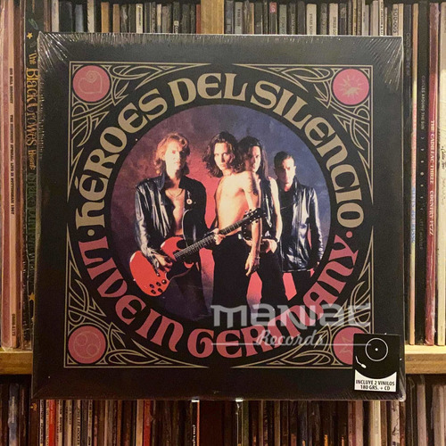 Heroes Del Silencio Live In Germany 2 Vinilos + Cd