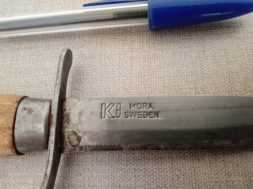 Faca Mora Kj Eriksson Anos 50 - Made In Sweden (Usado)