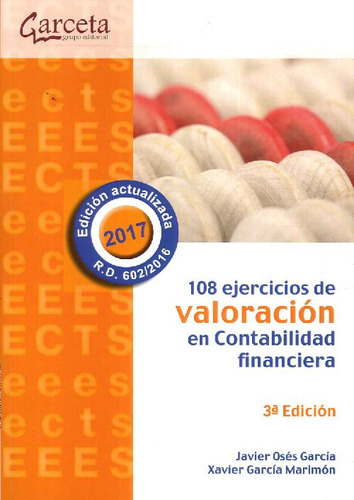 Libro 108 Ejercicios De Valoración En Contabilidad Financier