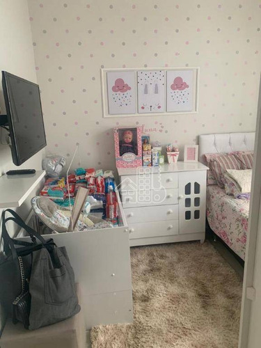 Apartamento Com 3 Dormitórios À Venda, 80 M² Por R$ 450.000,00 - Icaraí - Niterói/rj - Ap1144