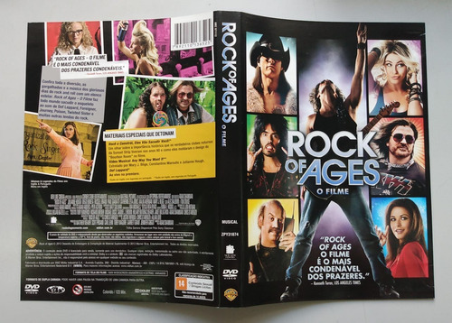Rock Of Ages O Filme Dvd Hough Boneta Cruise Jones Baldwin (Usado)