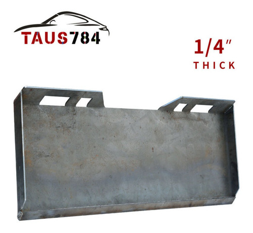 1/4  Quick Tach Attachment Mount Plate Heavy Duty Steel F S4