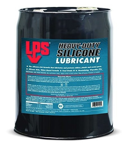 Lps 01505 Heavy-duty Silicone Lubricant, Colorless-water Whi