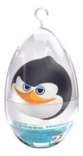 Boneco No Ovo Dreamworks Madagascar Capitão Esguicho Líder
