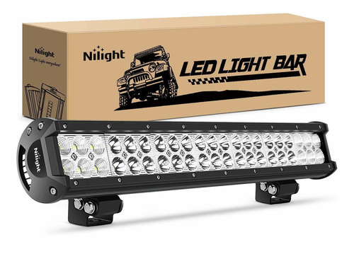 Barra De Luz Nilight 20 Pulgadas, 126 W Luces Led Combo De F