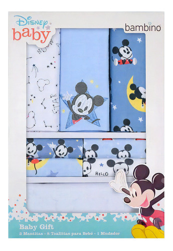 Bambino Baby Gift 12 Piezas Disney Mickey