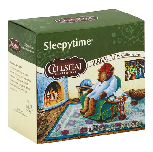 Te Celestial Seasonings Sleepytime Sin Cafeina 40 Sacos