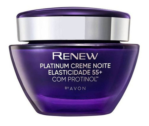 Creme Facial Renew Platinum Noite Protinol 50g - Avon