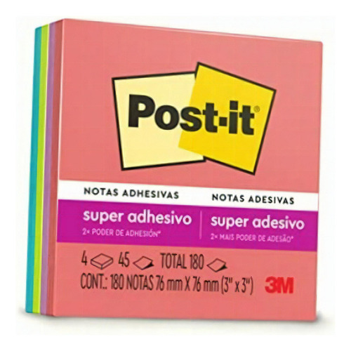 3m Post It Notas Adhesivas Style Hojas