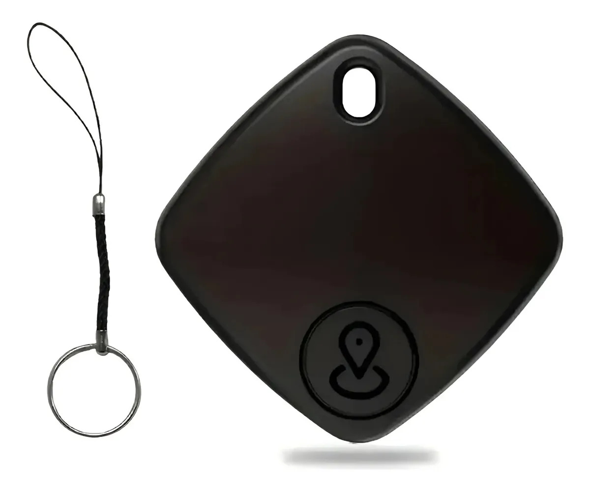 Localizador Smart Tag Rastreador Compatível Ios Air Tag Pt Preto