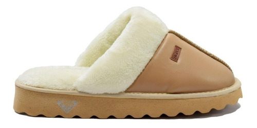 Pantuflas Acolchonadas Malmo Sn Beige Roxy