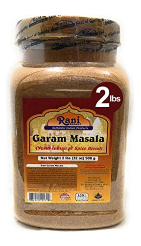 Rani Garam Masala Indian 11-spice Blend 32oz (2lbs) 908g Tar