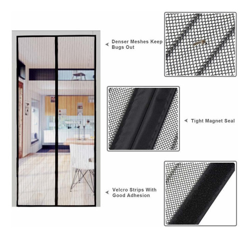 Malla Mosquiteros Para Puertas