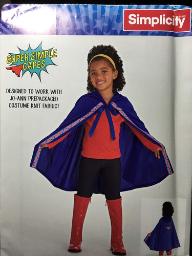 Capa Super Sencilla Niño D0694