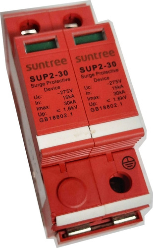 Imagen 1 de 1 de Descargador Sobretensión Tipo2 Sup2-30 Suntree Uc=275v 30ka