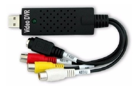 Capturadora De Audio Vídeo Easycap Usb Vhs Camaras Dvr A Pc