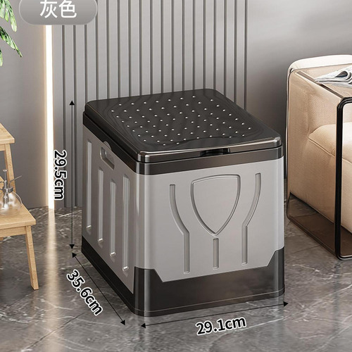Baño Para Acampar Inodoro Portátil Plegable Gris