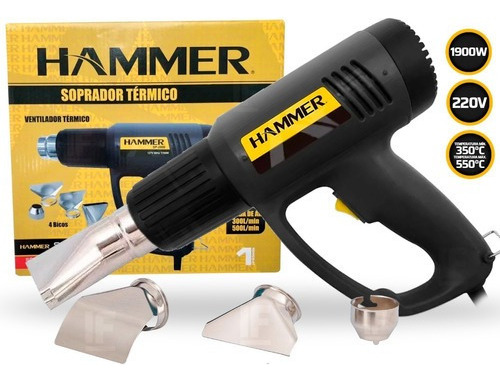 Soprador Térmico 2000w 220v Profissional Hammer