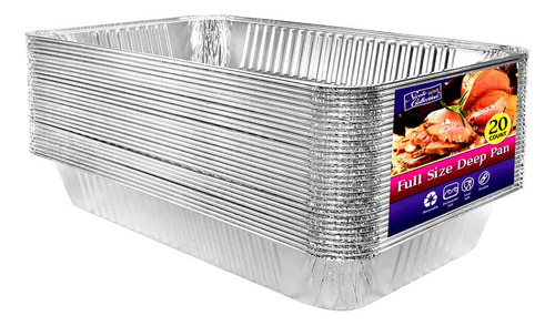 Sartenes De Aluminio Profundo Tamano Completo, Bandeja Grand