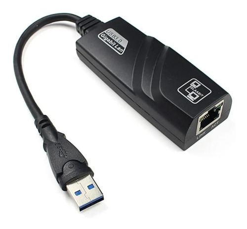 Imagem 1 de 3 de Adaptador Gigabit Lan Rede Usb 3.0 Ethernet 10/100/1000 Note